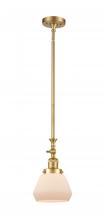 Innovations Lighting 206-SG-G171 - Fulton - 1 Light - 7 inch - Satin Gold - Stem Hung - Mini Pendant