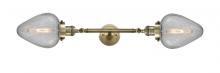 Innovations Lighting 208L-AB-G165-LED - Geneseo - 2 Light - 7 inch - Antique Brass - Bath Vanity Light