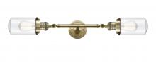 Innovations Lighting 208L-AB-G312-LED - Dover - 2 Light - 5 inch - Antique Brass - Adjustable Bath Vanity Light