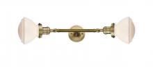 Innovations Lighting 208L-BB-G321-LED - Olean - 2 Light - 7 inch - Brushed Brass - Bath Vanity Light