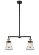 Innovations Lighting 209-BAB-G192 - Bellmont - 2 Light - 21 inch - Black Antique Brass - Stem Hung - Island Light