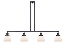 Innovations Lighting 214-BK-G171-LED - Fulton - 4 Light - 51 inch - Matte Black - Stem Hung - Island Light