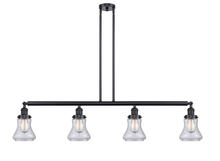 Innovations Lighting 214-BK-G192-LED - Bellmont - 4 Light - 51 inch - Matte Black - Stem Hung - Island Light