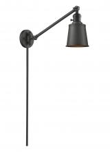 Innovations Lighting 237-OB-M9-OB - Addison - 1 Light - 8 inch - Oil Rubbed Bronze - Swing Arm