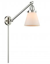 Innovations Lighting 237-SN-G61-LED - Cone - 1 Light - 8 inch - Brushed Satin Nickel - Swing Arm