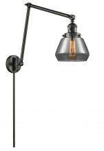 Innovations Lighting 238-OB-G173 - Fulton - 1 Light - 8 inch - Oil Rubbed Bronze - Swing Arm