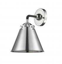 Innovations Lighting 284-1W-BPN-M13-PN-LED - Appalachian - 1 Light - 8 inch - Black Polished Nickel - Sconce