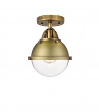 Innovations Lighting 288-1C-BB-HFS-62-BB - Hampden - 1 Light - 7 inch - Brushed Brass - Semi-Flush Mount