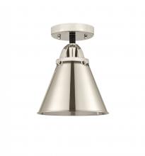 Innovations Lighting 288-1C-BPN-M13-PN-LED - Appalachian - 1 Light - 8 inch - Black Polished Nickel - Semi-Flush Mount