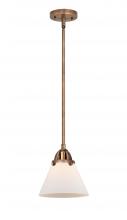 Innovations Lighting 288-1S-AC-G41-LED - Cone - 1 Light - 8 inch - Antique Copper - Cord hung - Mini Pendant