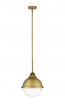 Innovations Lighting 288-1S-BB-HFS-82-BB - Hampden - 1 Light - 9 inch - Brushed Brass - Cord hung - Mini Pendant