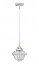 Innovations Lighting 288-1S-PN-G534-LED - Oxford - 1 Light - 8 inch - Polished Nickel - Cord hung - Mini Pendant