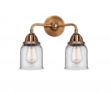 Innovations Lighting 288-2W-AC-G52 - Bell - 2 Light - 13 inch - Antique Copper - Bath Vanity Light