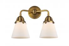 Innovations Lighting 288-2W-BB-G61 - Cone - 2 Light - 14 inch - Brushed Brass - Bath Vanity Light