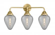 Innovations Lighting 288-3W-SG-G165-LED - Geneseo - 3 Light - 25 inch - Satin Gold - Bath Vanity Light