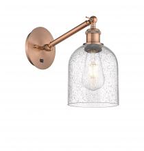 Innovations Lighting 317-1W-AC-G558-6SDY - Bella - 1 Light - 6 inch - Antique Copper - Sconce