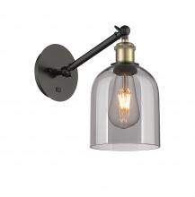 Innovations Lighting 317-1W-BAB-G558-6SM - Bella - 1 Light - 6 inch - Black Antique Brass - Sconce