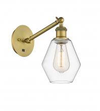 Innovations Lighting 317-1W-BB-G652-6 - Cindyrella - 1 Light - 6 inch - Brushed Brass - Sconce