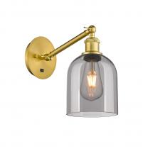 Innovations Lighting 317-1W-SG-G558-6SM - Bella - 1 Light - 6 inch - Satin Gold - Sconce