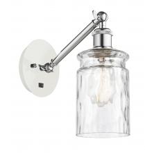 Innovations Lighting 317-1W-WPC-G352 - Candor - 1 Light - 5 inch - White Polished Chrome - Sconce