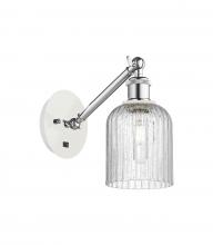 Innovations Lighting 317-1W-WPC-G559-5SDY - Bridal Veil - 1 Light - 5 inch - White Polished Chrome - Sconce