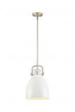 Innovations Lighting 410-1SM-SN-M412-10W - Newton Sphere - 1 Light - 10 inch - Satin Nickel - Multi Pendant