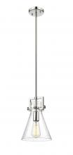 Innovations Lighting 411-1SS-PN-G411-8SDY - Newton Cone - 1 Light - 8 inch - Polished Nickel - Mini Pendant