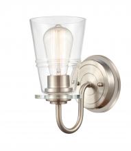 Innovations Lighting 421-1W-SN-G4212 - Scarlett - 1 Light - 5 inch - Satin Nickel - Bath Vanity Light