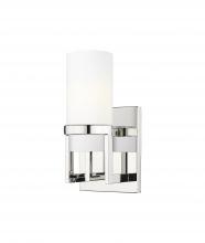Innovations Lighting 426-1W-PN-G426-8WH - Utopia - 1 Light - 5 inch - Polished Nickel - Sconce