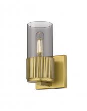 Innovations Lighting 428-1W-BB-G428-7SM - Bolivar - 1 Light - 5 inch - Brushed Brass - Sconce