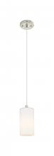 Innovations Lighting 434-1P-PN-G434-7WH - Crown Point - 1 Light - 5 inch - Polished Nickel - Pendant