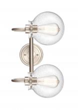 Innovations Lighting 437-2W-SN-G4374 - Olivia - 2 Light - 17 inch - Satin Nickel - Bath Vanity Light