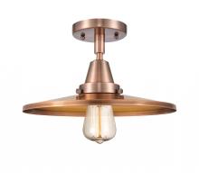 Innovations Lighting 447-1C-AC-MFR-AC-12-LED - Appalachian - 1 Light - 12 inch - Antique Copper - Flush Mount