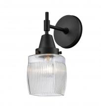 Innovations Lighting 447-1W-BK-G302-LED - Colton - 1 Light - 6 inch - Matte Black - Sconce