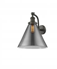 Innovations Lighting 515-1W-OB-G43-L-LED - Cone - 1 Light - 12 inch - Oil Rubbed Bronze - Sconce