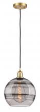 Innovations Lighting 516-1P-SG-G556-10SM - Rochester - 1 Light - 10 inch - Satin Gold - Cord hung - Mini Pendant