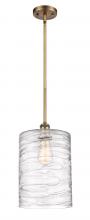 Innovations Lighting 516-1S-BB-G1113-L - Cobbleskill - 1 Light - 9 inch - Brushed Brass - Mini Pendant