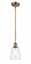 Innovations Lighting 516-1S-BB-G392 - Ellery - 1 Light - 5 inch - Brushed Brass - Mini Pendant