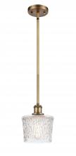 Innovations Lighting 516-1S-BB-G402 - Niagara - 1 Light - 7 inch - Brushed Brass - Mini Pendant