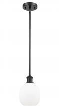 Innovations Lighting 516-1S-BK-G101-LED - Belfast - 1 Light - 6 inch - Matte Black - Mini Pendant