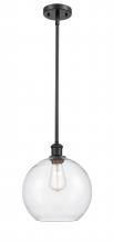 Innovations Lighting 516-1S-BK-G124-10 - Athens - 1 Light - 10 inch - Matte Black - Mini Pendant