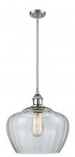 Innovations Lighting 516-1S-PC-G92-L - Fenton - 1 Light - 11 inch - Polished Chrome - Mini Pendant