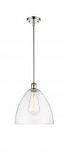 Innovations Lighting 516-1S-PN-GBD-122 - Bristol - 1 Light - 12 inch - Polished Nickel - Mini Pendant