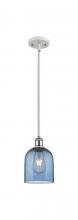 Innovations Lighting 516-1S-WPC-G558-6BL - Bella - 1 Light - 6 inch - White Polished Chrome - Mini Pendant