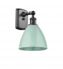 Innovations Lighting 516-1W-OB-MBD-75-SF - Plymouth - 1 Light - 8 inch - Oil Rubbed Bronze - Sconce