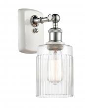 Innovations Lighting 516-1W-WPC-G342 - Hadley - 1 Light - 5 inch - White Polished Chrome - Sconce