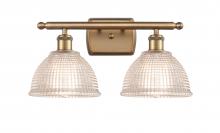 Innovations Lighting 516-2W-BB-G422-LED - Arietta - 2 Light - 18 inch - Brushed Brass - Bath Vanity Light