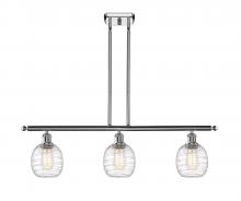 Innovations Lighting 516-3I-PC-G1013-LED - Belfast - 3 Light - 36 inch - Polished Chrome - Cord hung - Island Light