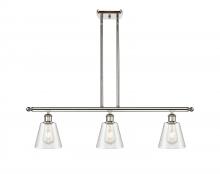 Innovations Lighting 516-3I-PN-G454 - Caton - 3 Light - 36 inch - Polished Nickel - Cord hung - Island Light