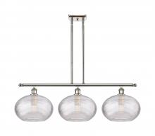 Innovations Lighting 516-3I-PN-G555-12CL - Ithaca - 3 Light - 39 inch - Polished Nickel - Cord hung - Island Light